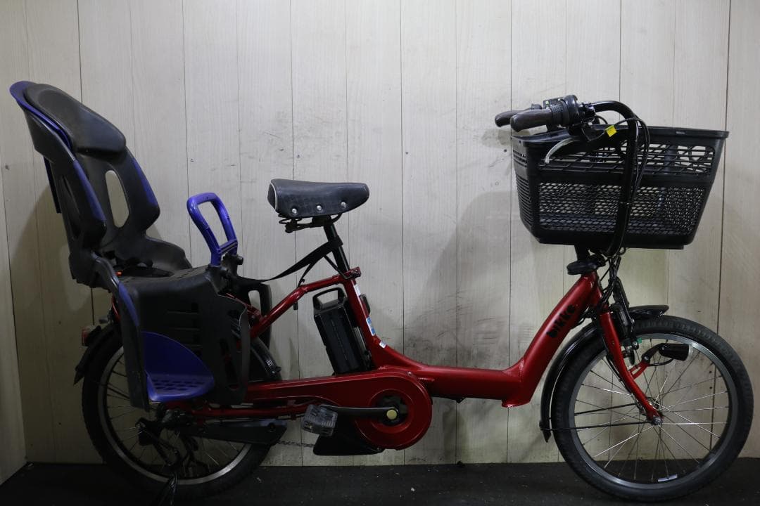 ブリヂストンBR0C49ビッケ POLAR e 20型8.7AH 3段 RED