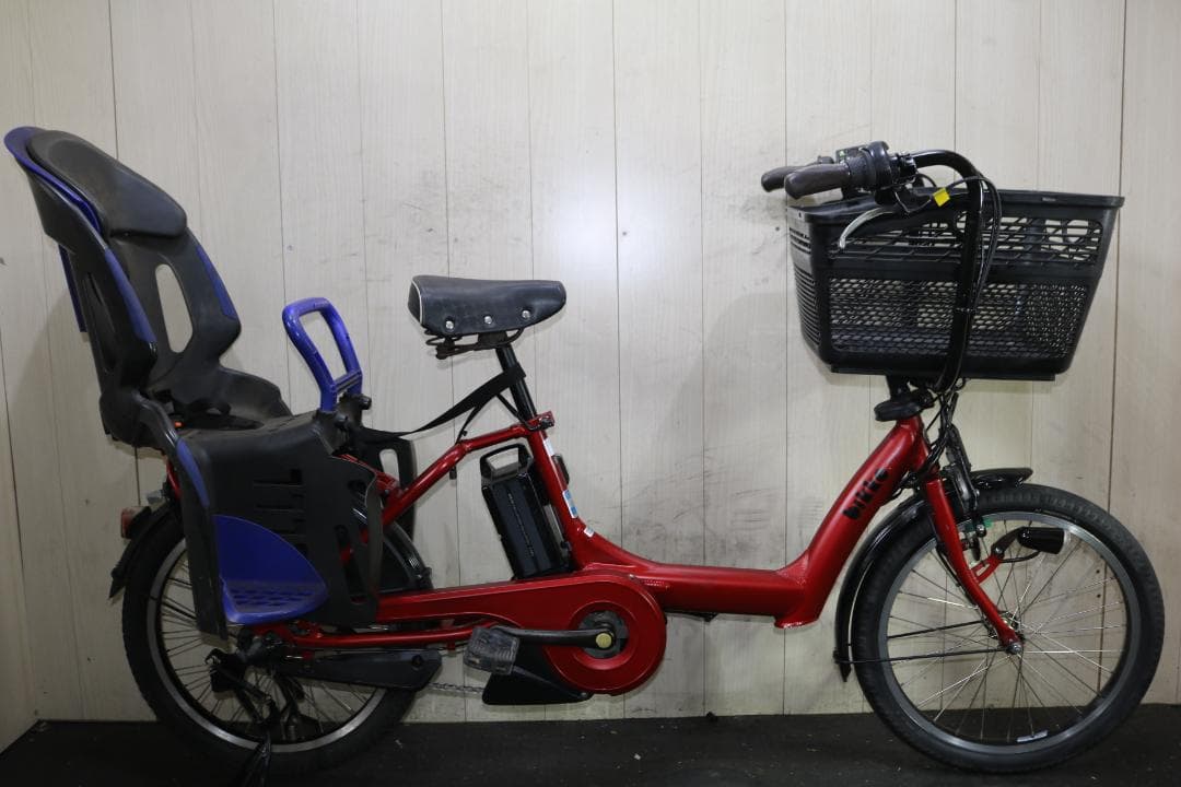 ブリヂストンBR0C49ビッケ POLAR e 20型8.7AH 3段 RED