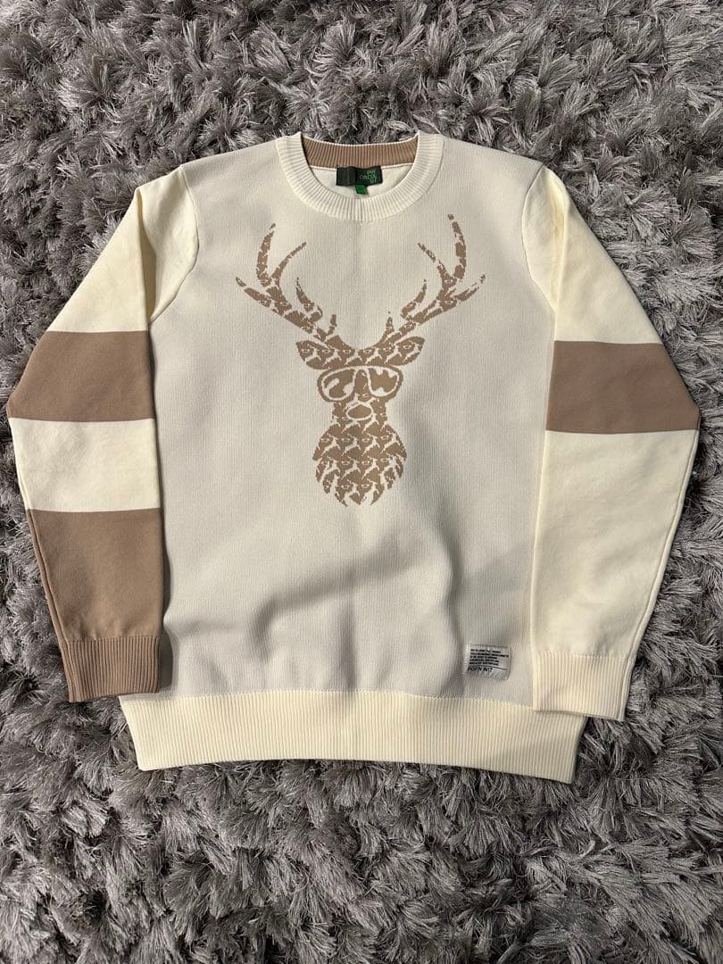 pw circulus ゴルフ DEER　MOTIF　KNIT 美品