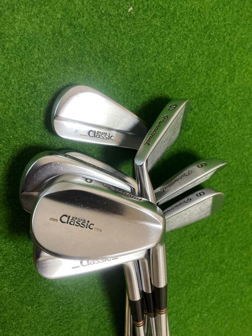 久津間氏監修　調整済　大沢クラシック　パーソナルアイアン　＃３〜9・PW・SW