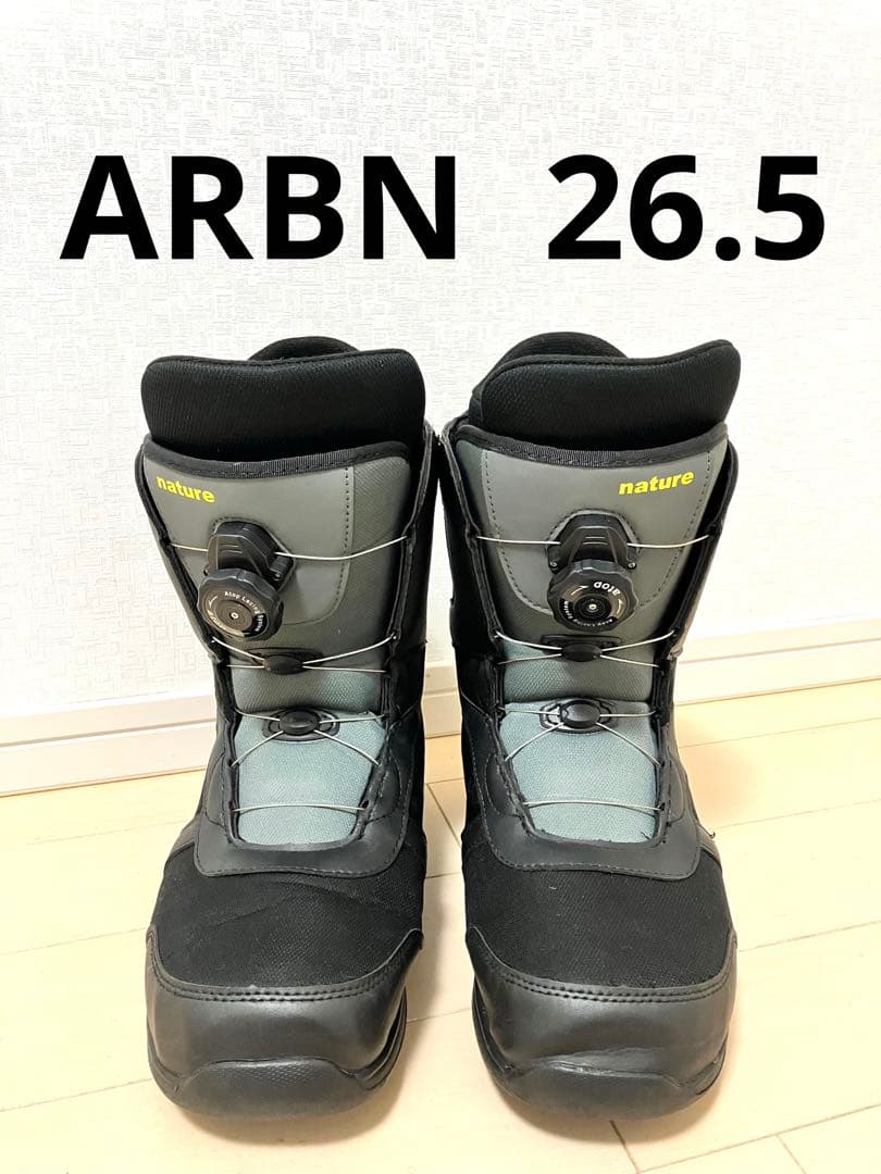 26.5cm ARBN NATURE スノーボード　ソフトブーツ エアボーン