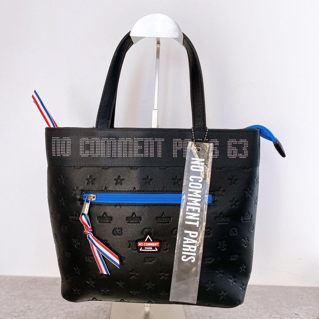 美品✨NO COMMENT PARIS スモールバッグ ゴルフ　トートバッグ