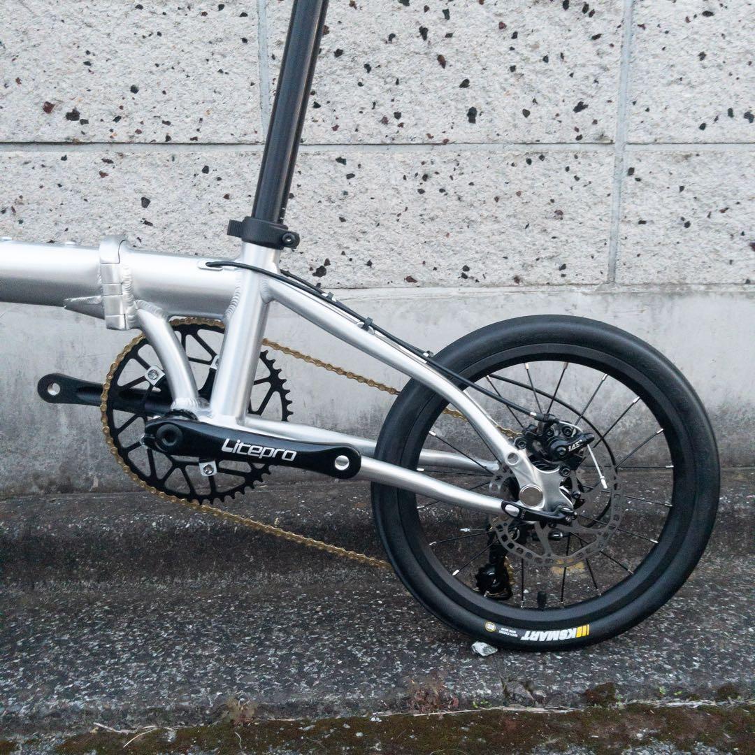 DAHON K9X 同等 ★ 超軽量【8KG】★Tiagra 10速 クリア塗装