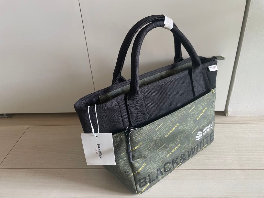 【新品未使用品】【限定】Black&White ゴルフ　カートバック
