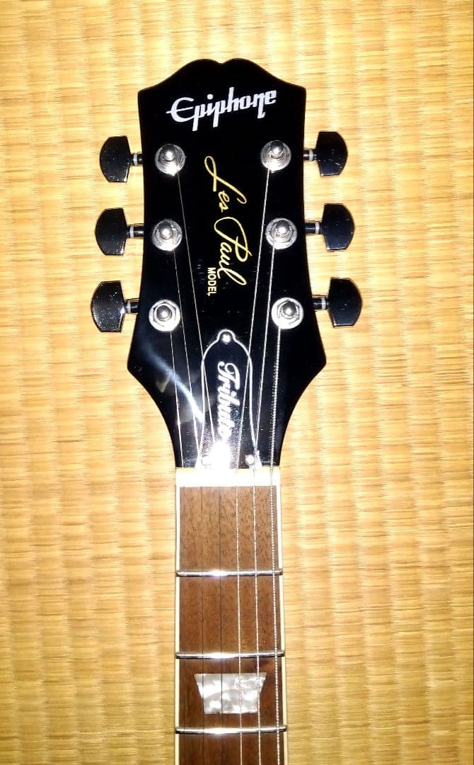 Epiphone レスポール トリビュートプラス レフティ エボニーバースト