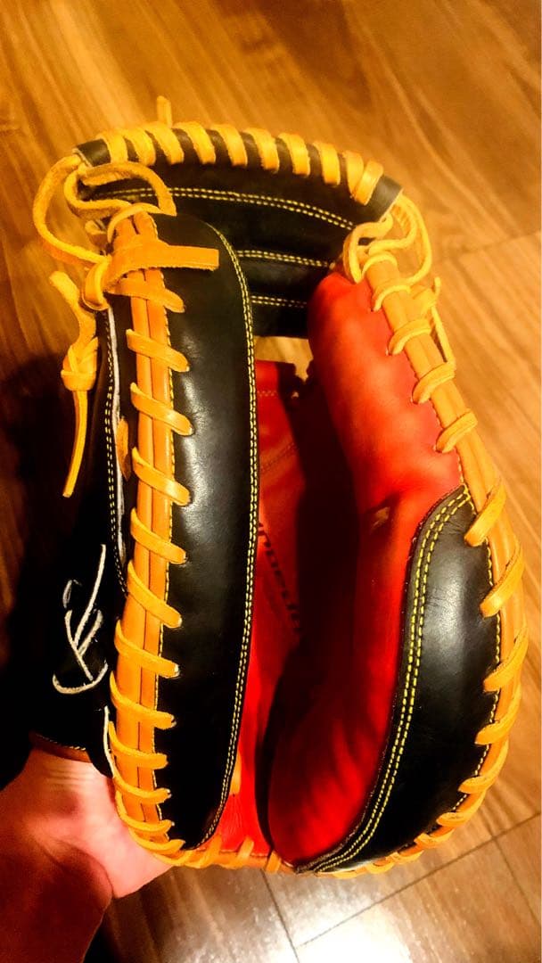 SSKプロエッジ　軟式グローブ 黒/レッド