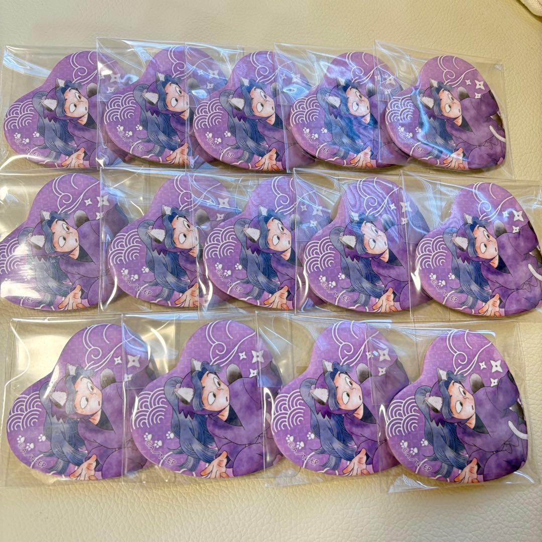 最終値下げ　忍たま乱太郎　綾部喜八郎　ハート型缶バッジセット