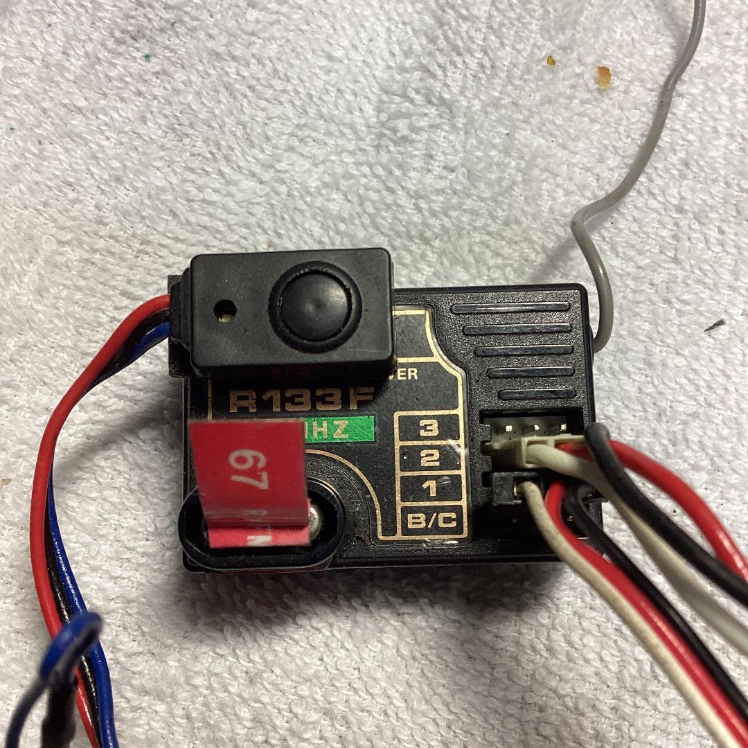 KO製ブラシモーター用のＥＳＣ(アンプ) サーボ、受信機、モーター、ICSセット