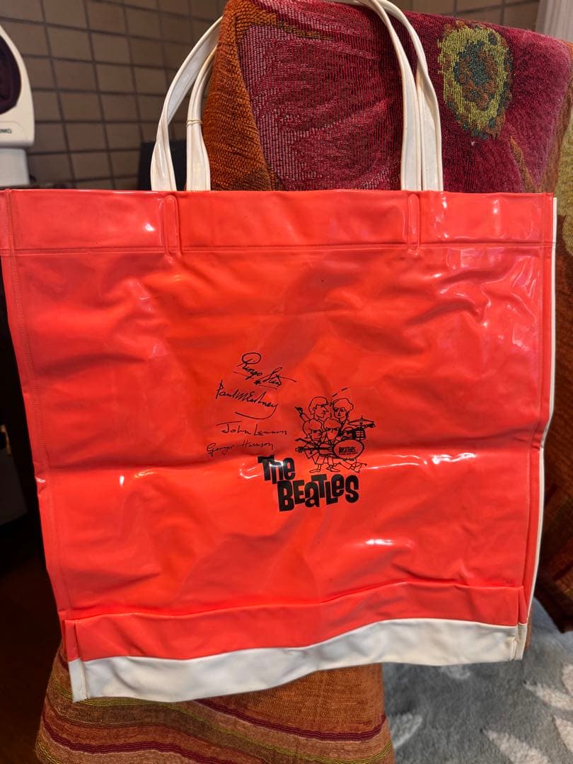 ビートルズ ビニールバッグ 珍品