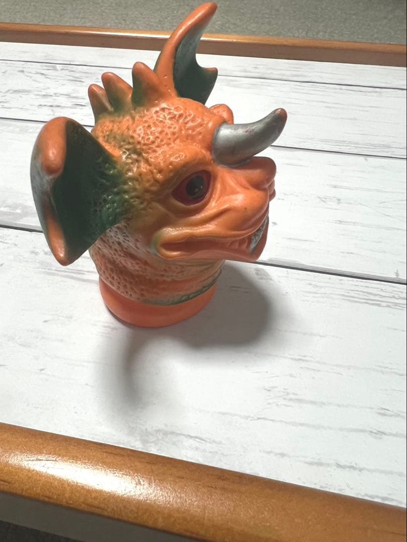 頭部のみ　昭和レトロ バラゴンソフビ ブルマァク