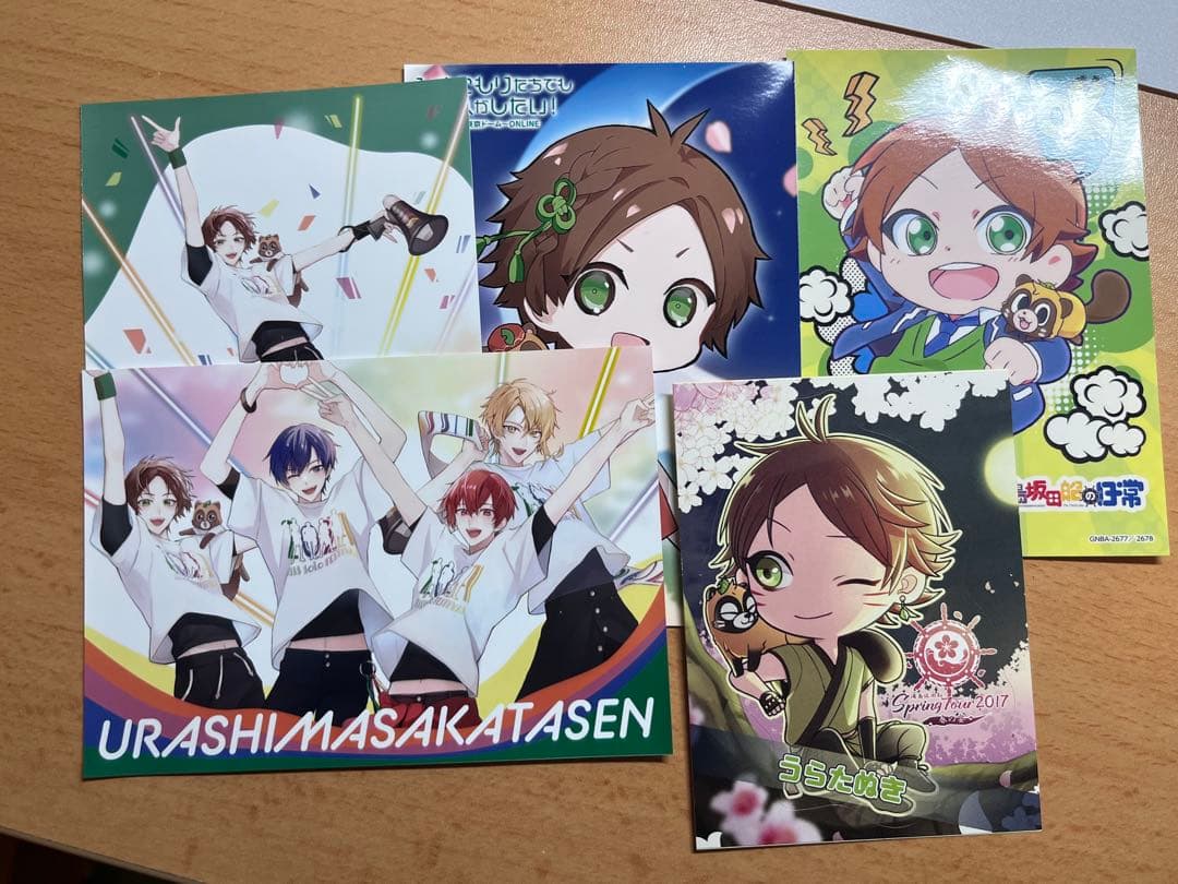 うらたぬき 浦島坂田船 キャラクターグッズ 缶バッジ まとめ売り 1