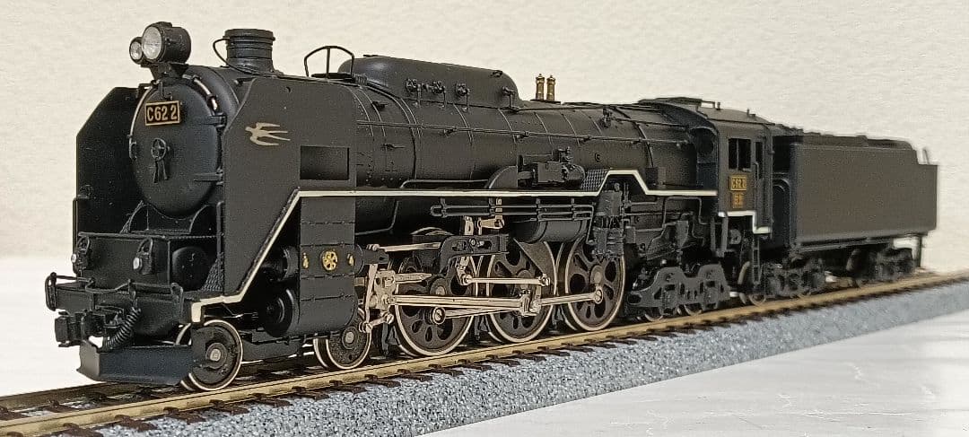 HOゲージ 天賞堂 Ｃ622号機蒸気機関車、NO.491、メンテナンス動作調整済