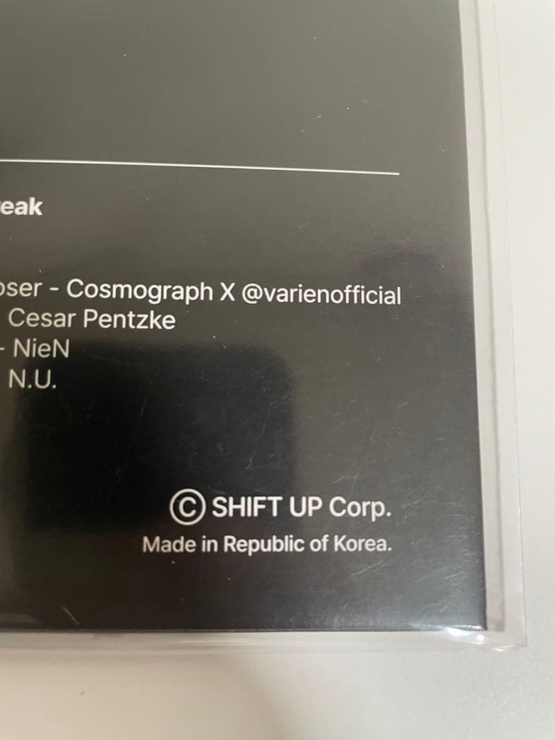 NIKKE レッドフード　LPプレーヤーセット