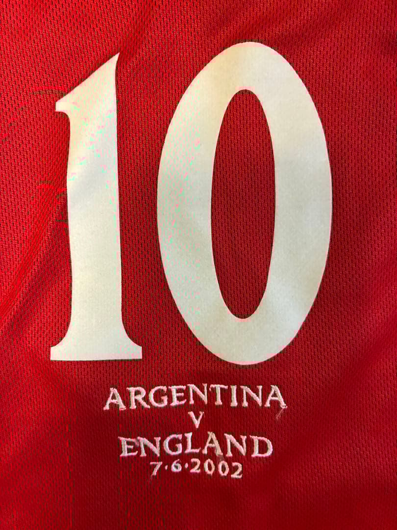 イングランド代表 オーウェン ユニフォーム