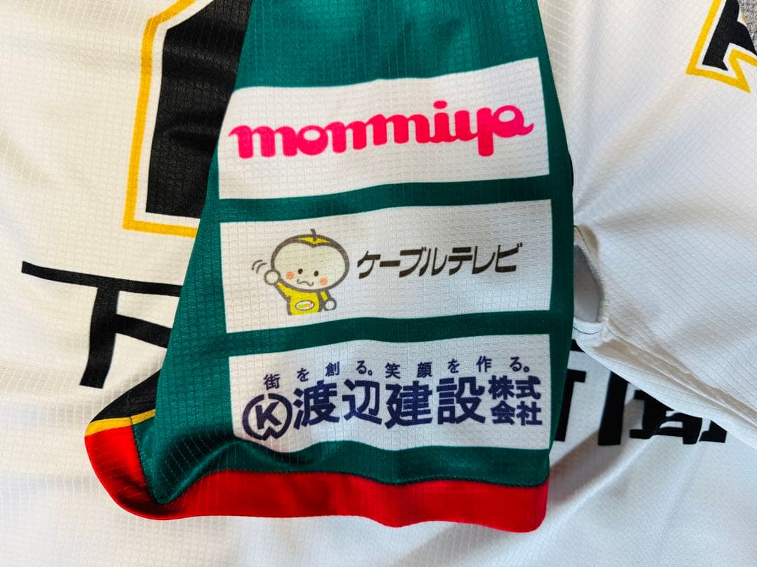 栃木ゴールデンブレーブス　実使用　ユニフォーム　中山貴史 2024