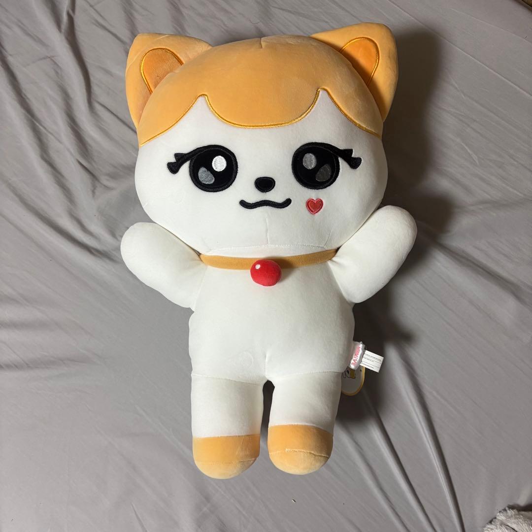 IVE リズ トレカおまけ付 チーズ minive メガクッション ぬいぐるみ