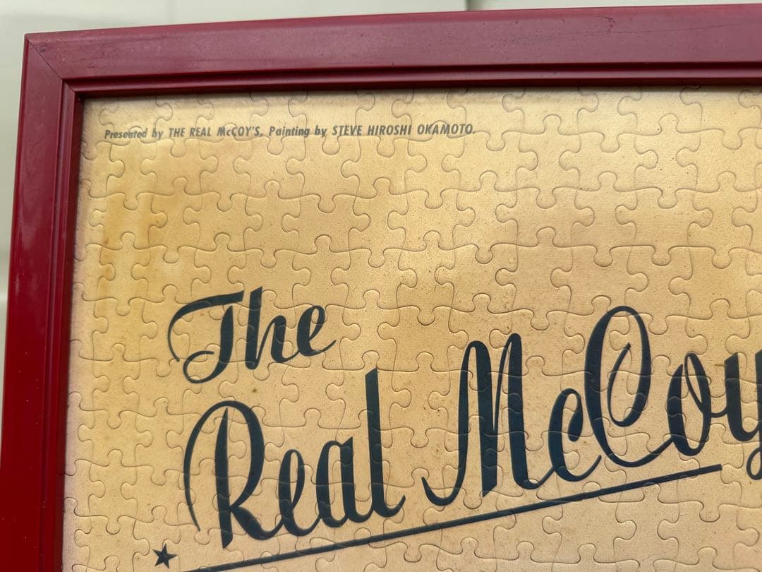 廃盤‼️岡本博‼️旧ザ•リアルマッコイズ‼️1996年‼️ジグソーパズル完成品‼️