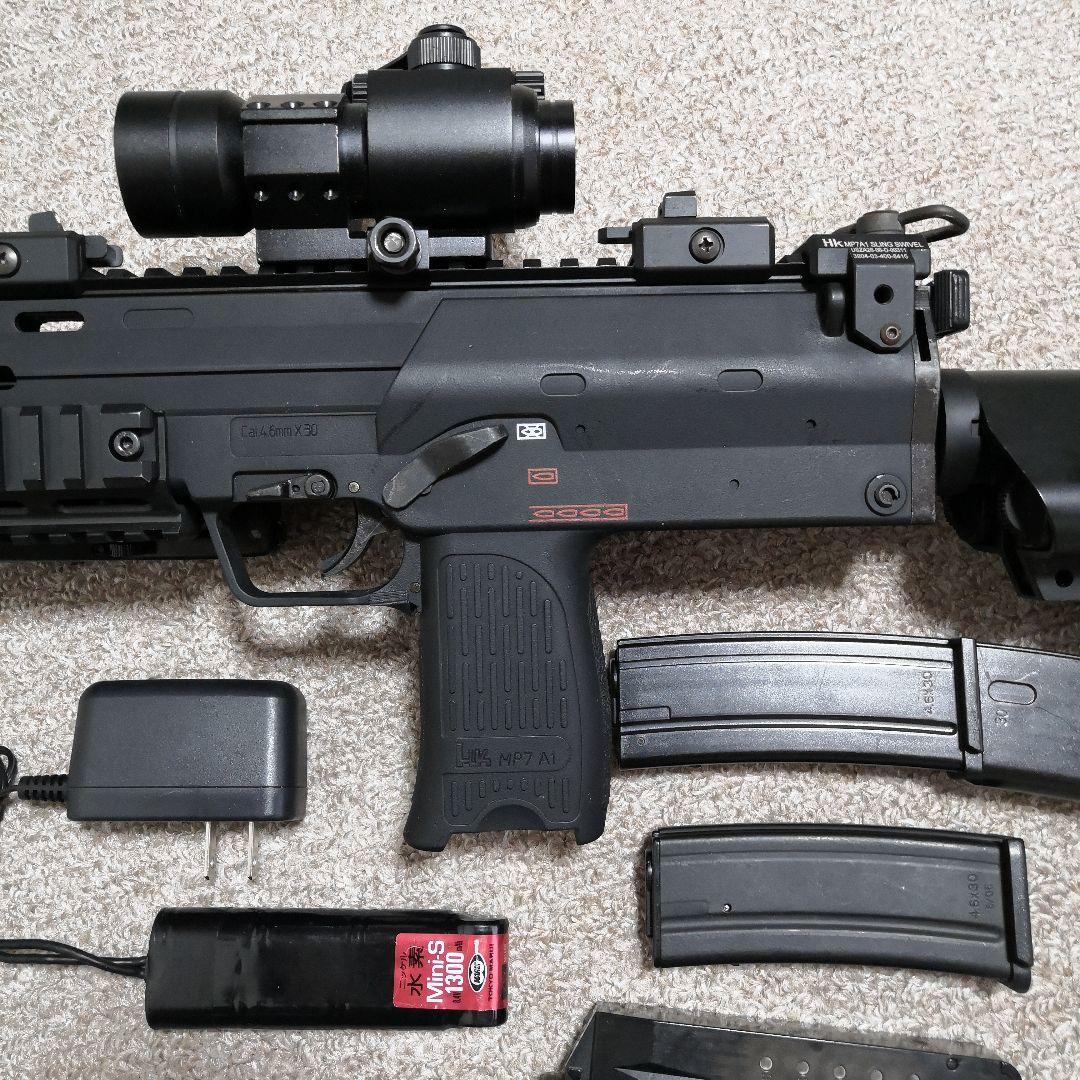 東京マルイコンパクト電動ガン MP7 カスタム フルセット