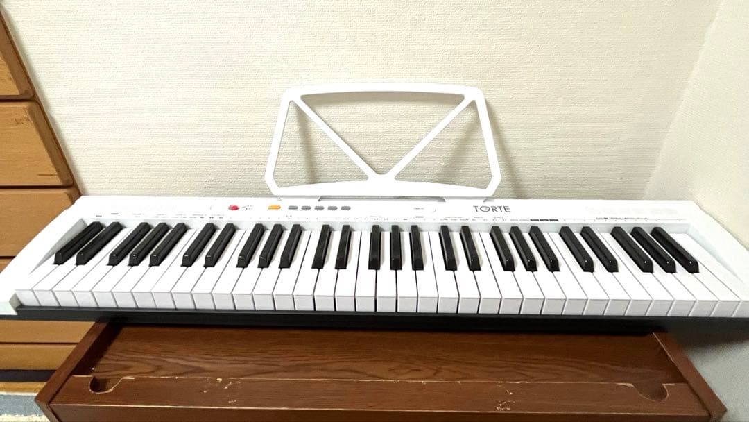 TORTE 電子キーボード 61鍵盤 TSDK-61 300ボイス　おまけ多数