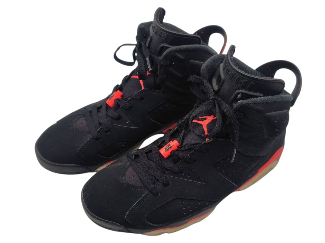 エアジョーダン6 ブラックair jordan6 black 29cm