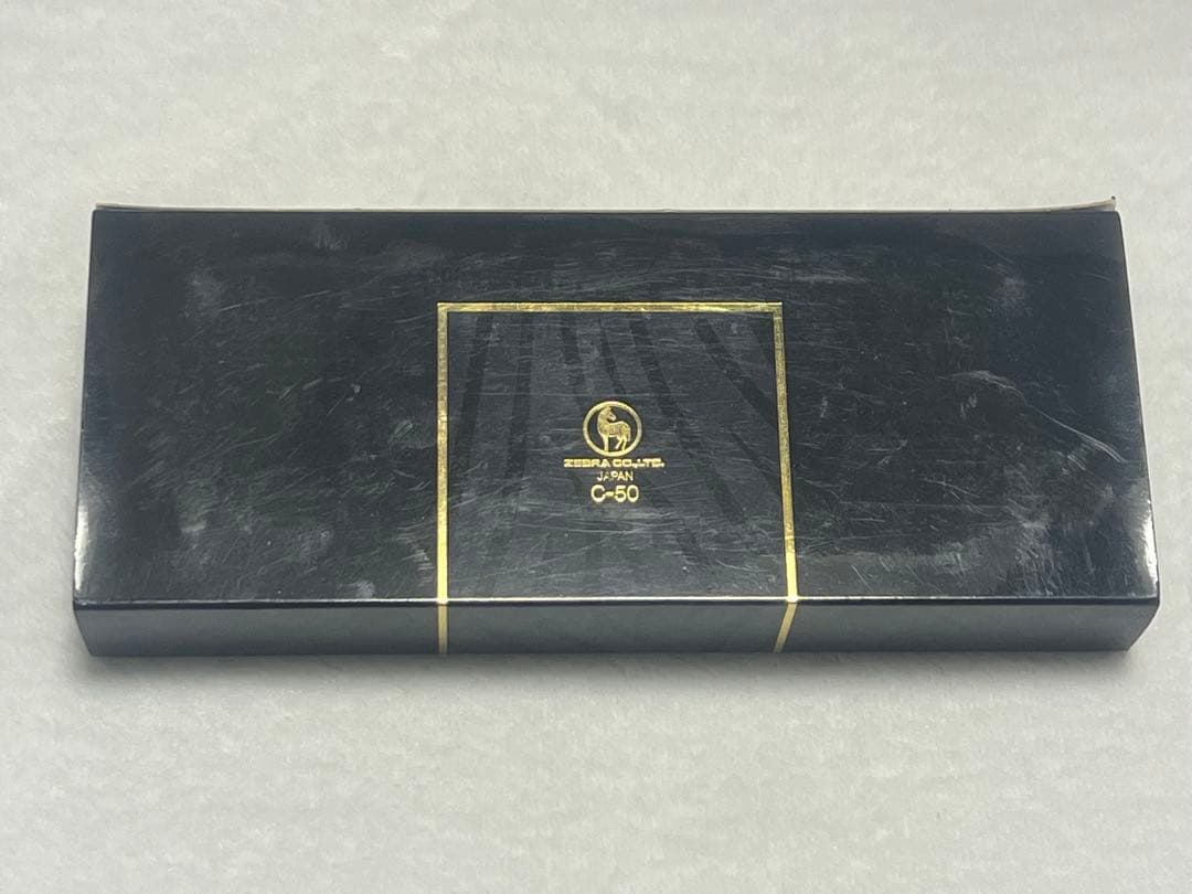 ZEBRA SHARBO ゼブラ シャーボ 漆塗り 説明書 専用ケース付 美品