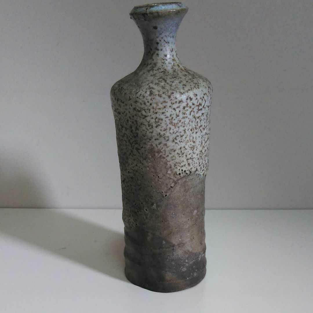 【超美品】35万 平野教道 萩焼 花瓶 共箱付き 価格ご相談