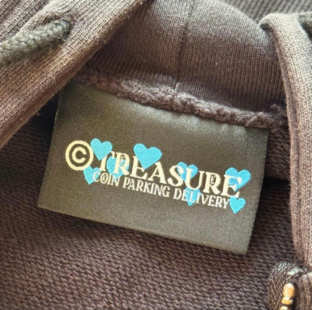 TREASURE COIN PARKING DELIVERY フーディー M