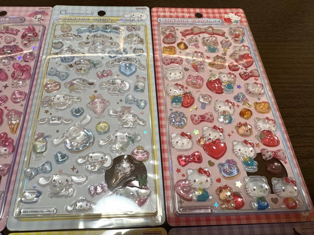 正規品　ボンボンドロップシール　第2弾　サンリオ　8種類　コンプリート