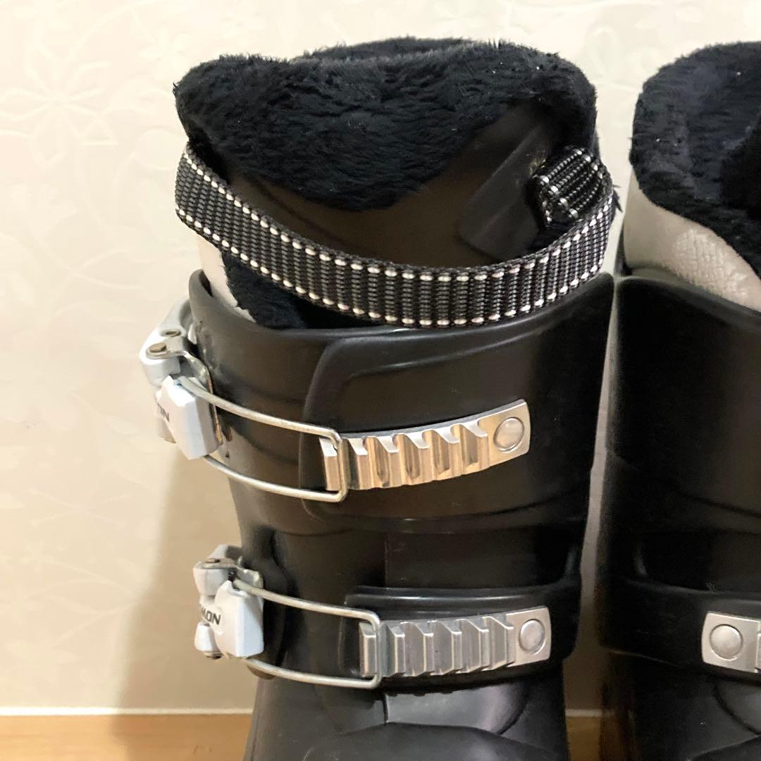 24.0〜24.5 Salomon TEAM スキーブーツ ジュニア レディース