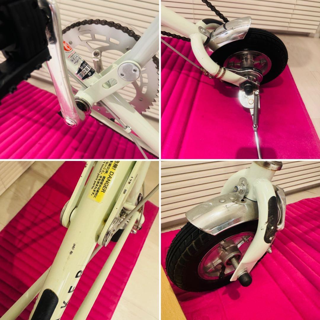 希少！17バイシクル　ミニウォーカー　フォールディング　8インチ スタンド付き