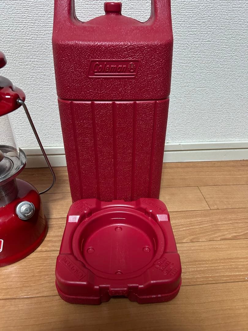 Colemanワンマントルランタン　レッド