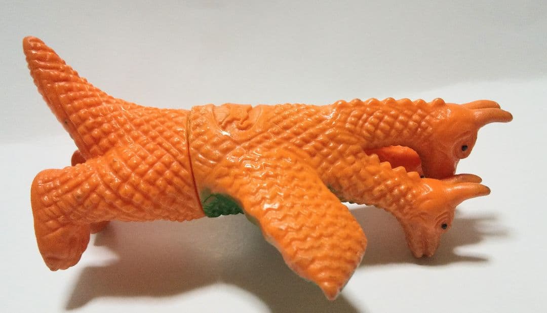 テロン ブルマァク キングギドラ ソフビ 当時物 怪獣 ソフビ ゴジラ