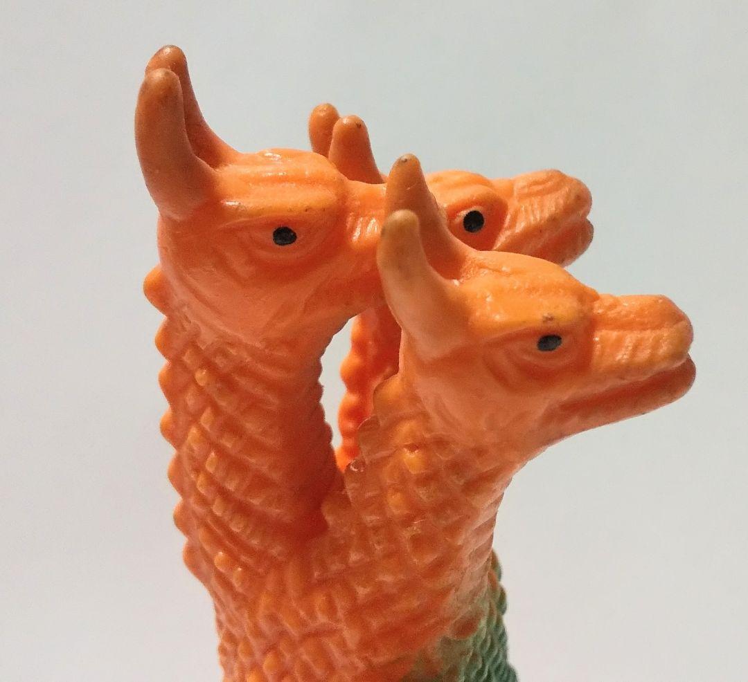 テロン ブルマァク キングギドラ ソフビ 当時物 怪獣 ソフビ ゴジラ