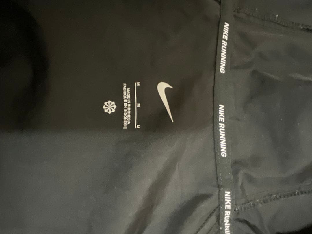 【上下セット】ナイキ ランニング ジャケット＆パンツ Mサイズ 黒 セットアップ