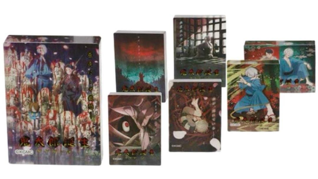 ゲ謎 アクリルブロックコレクション 全7種コンプリートセット 水木鬼太郎父ゲゲ郎