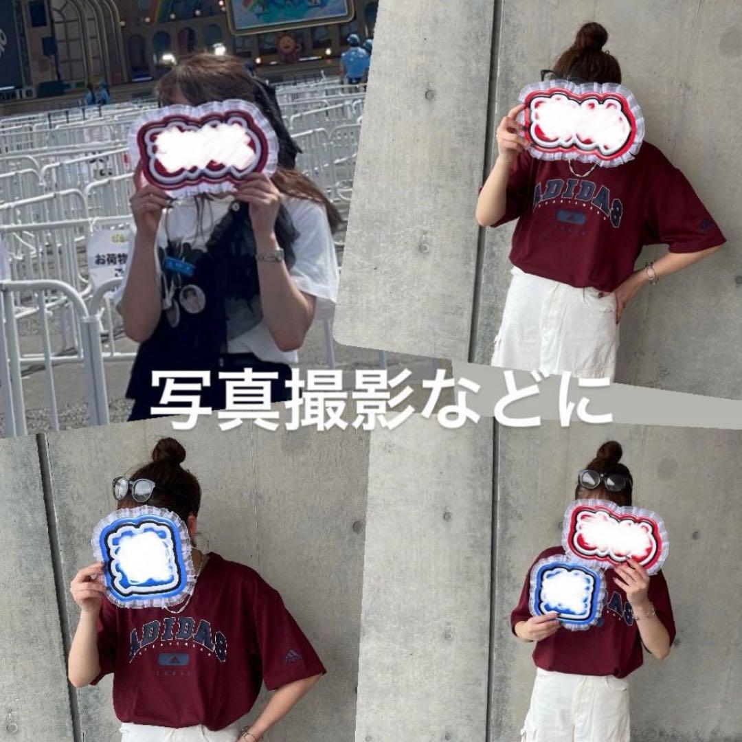 【オーダーページ】☘ぷっくり 応援ボード ネームボード ミニネ付 ハンドメイド