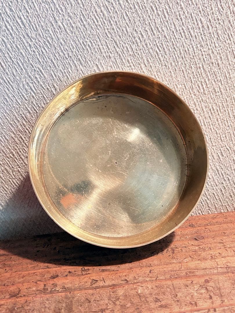 インド 真鍮製小物入れ ブラス ジュエリーボックス アンティークヴィンテージ