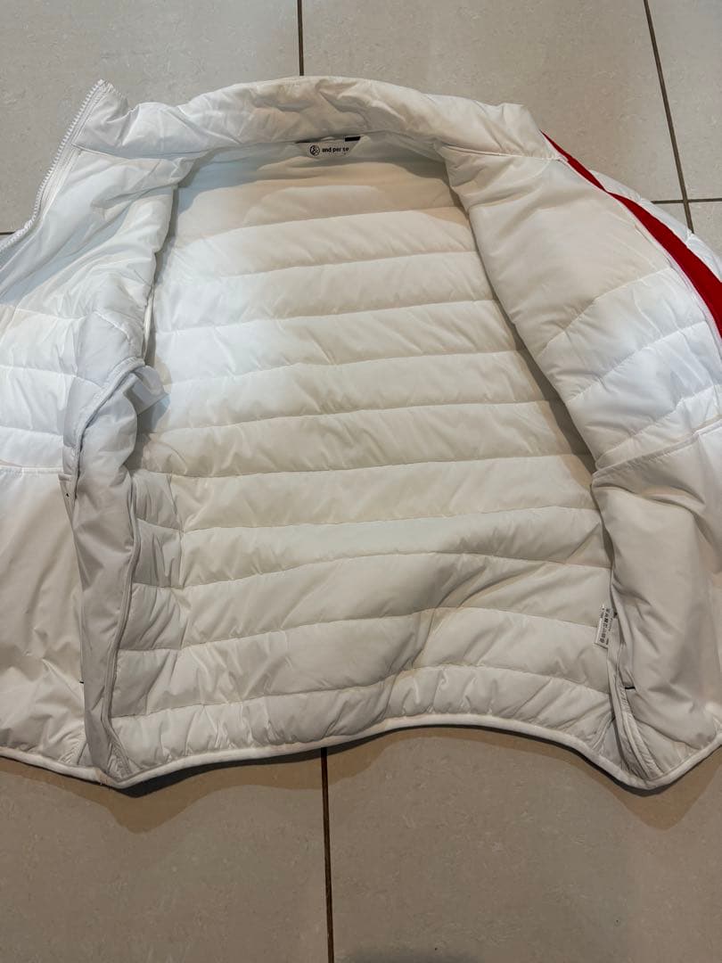 美品　アンパスィ and per se メンズ ブルゾン　ゴルフ Lダウン