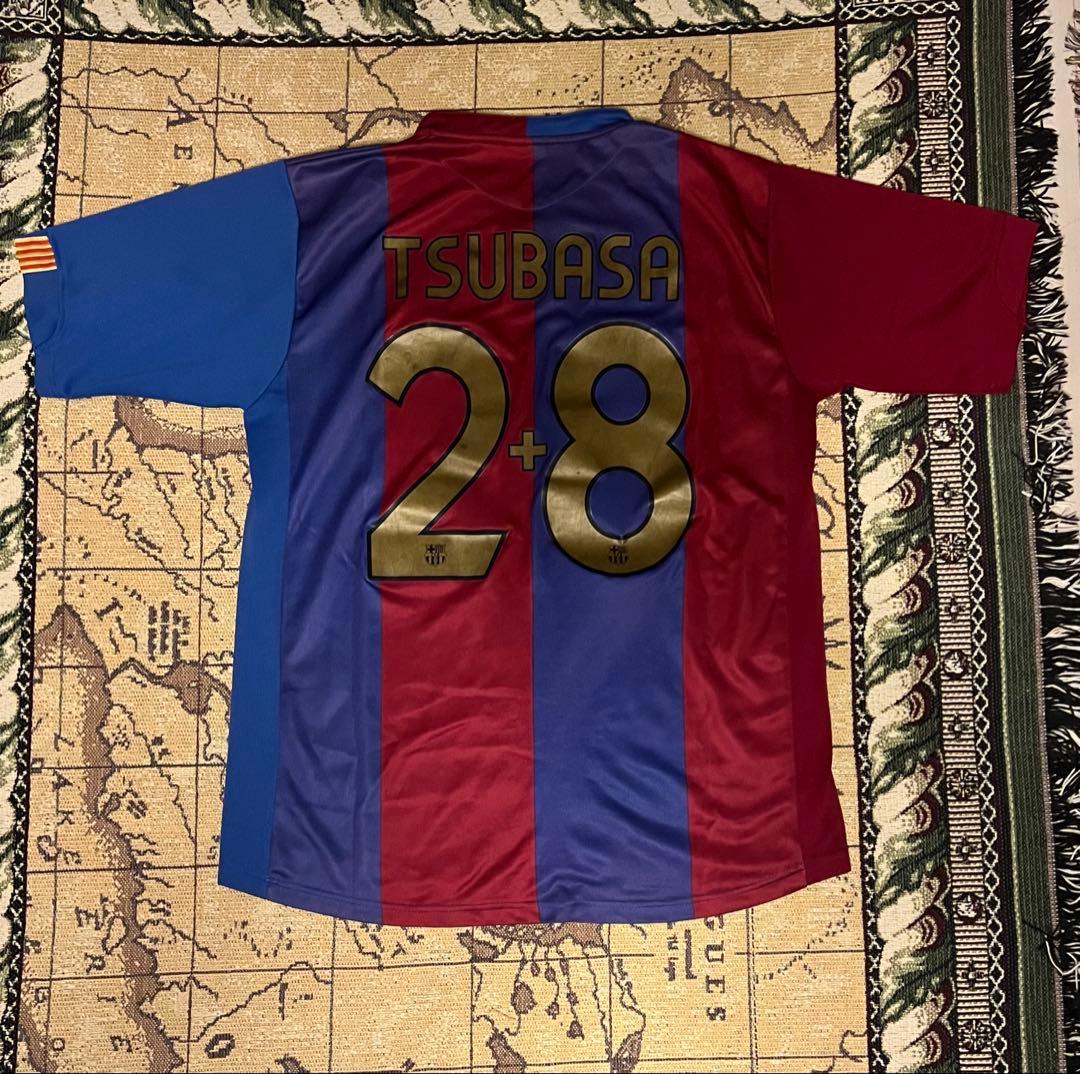 【激レア】キャプテン翼 大空翼 バルセロナ仕様 ユニフォーム 2+8番 M相当