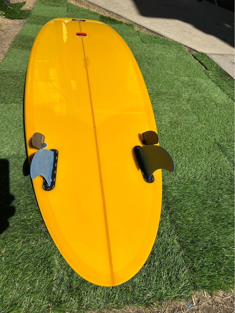 サーフボードミッドレングス　ツインザーSKフィンセット