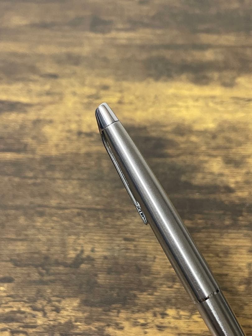 試筆のみ　1972年製　ペン先軸一体型　中細字　ミュー　万年筆　備品付き