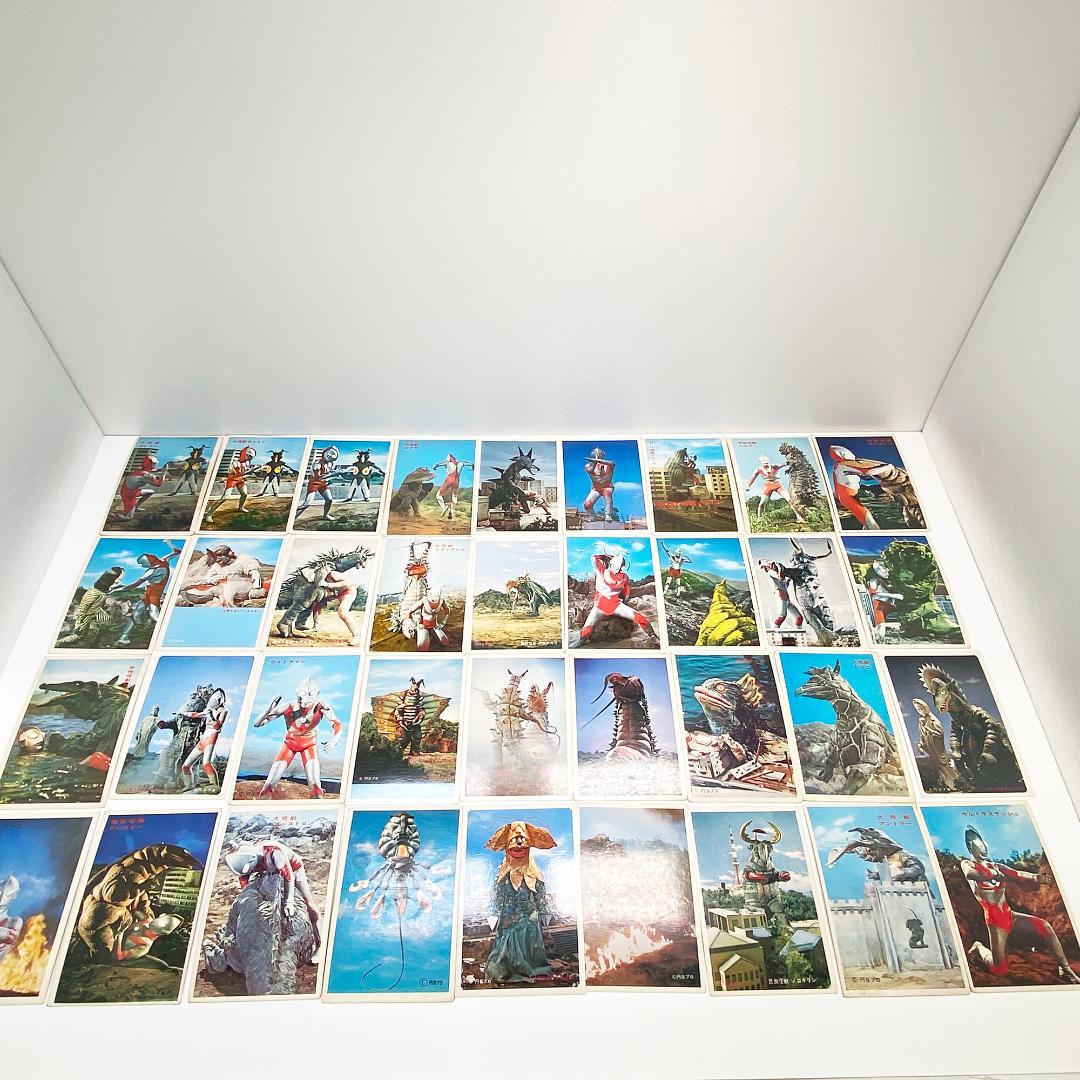 5円引きブロマイド ウルトラマン ウルトラ怪獣 36枚 まとめ売り