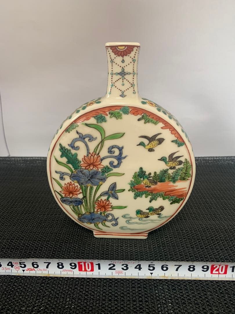 時代物　在銘　万曆 壺型　花入　送料込み