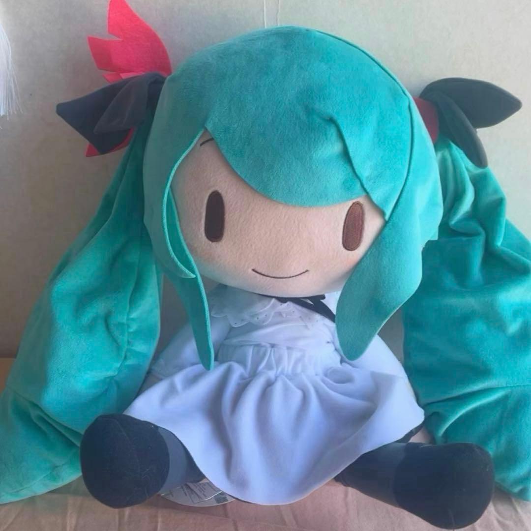 初音ミク ふわふわぬいぐるみ　シュープリーム(LL)