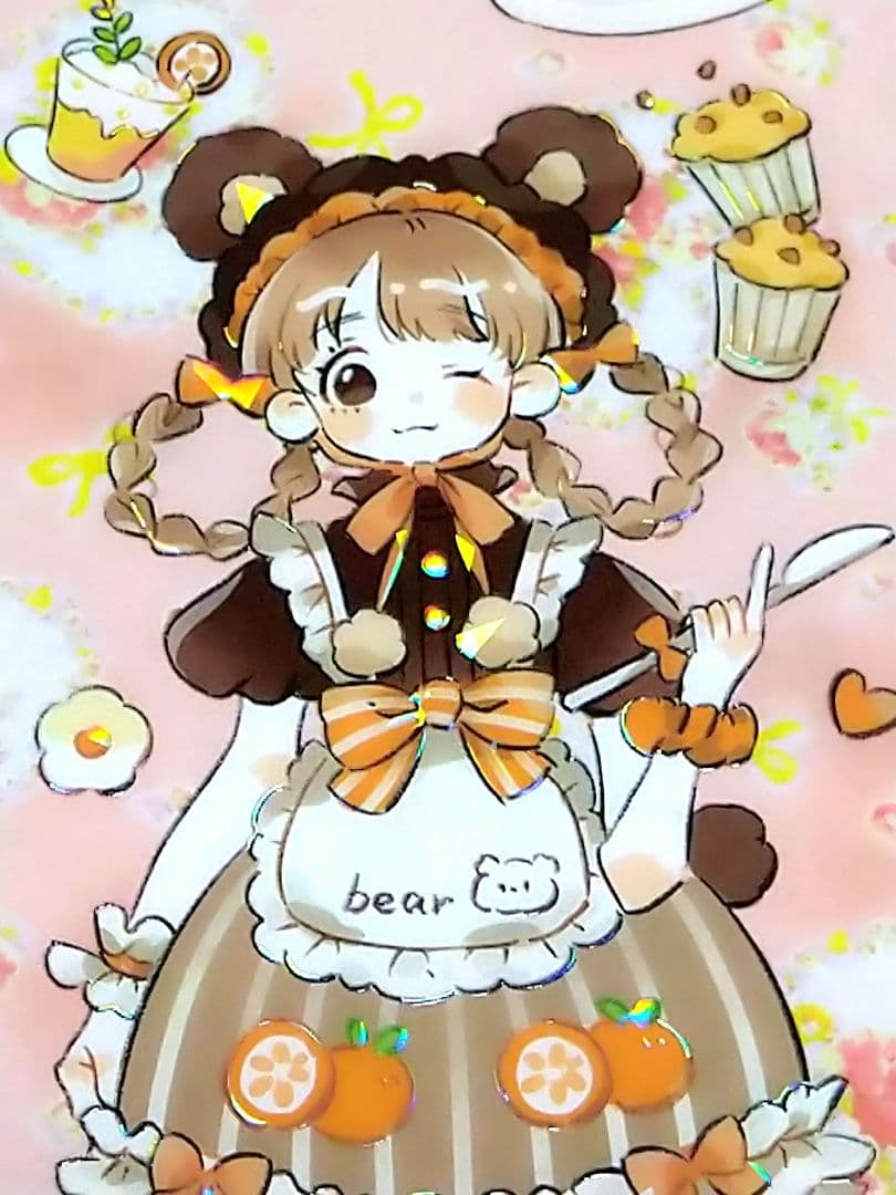 J954＃果汁气泡(贝壳光)当季限定切り売り海外人物マステ女の子