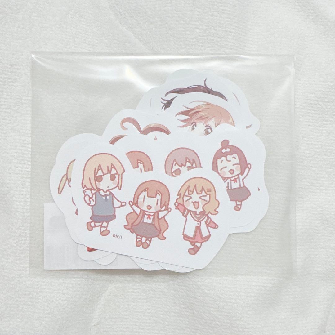 大室家 ダイカットステッカーセット 大室櫻子 大室撫子 大室花子 小川こころ