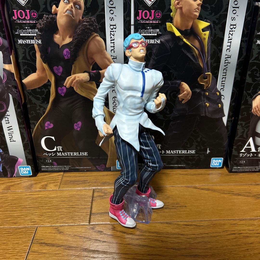 ジョジョの奇妙な冒険　一番くじ　HITMAN TEAM フィギュア　全種