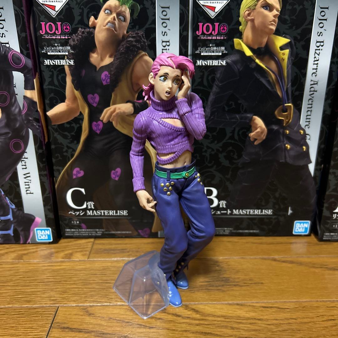 ジョジョの奇妙な冒険　一番くじ　HITMAN TEAM フィギュア　全種