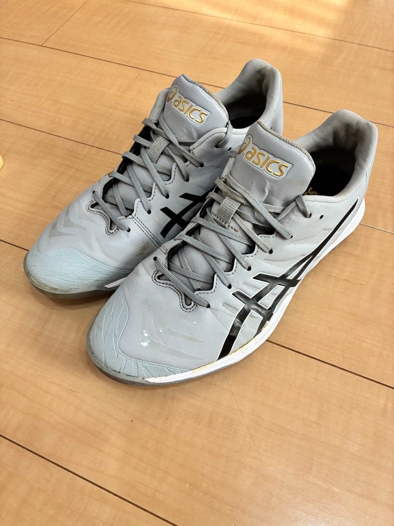 ASICS GOLDSTAGEスパイクシューズ 27.0 cm グレー/ブラック