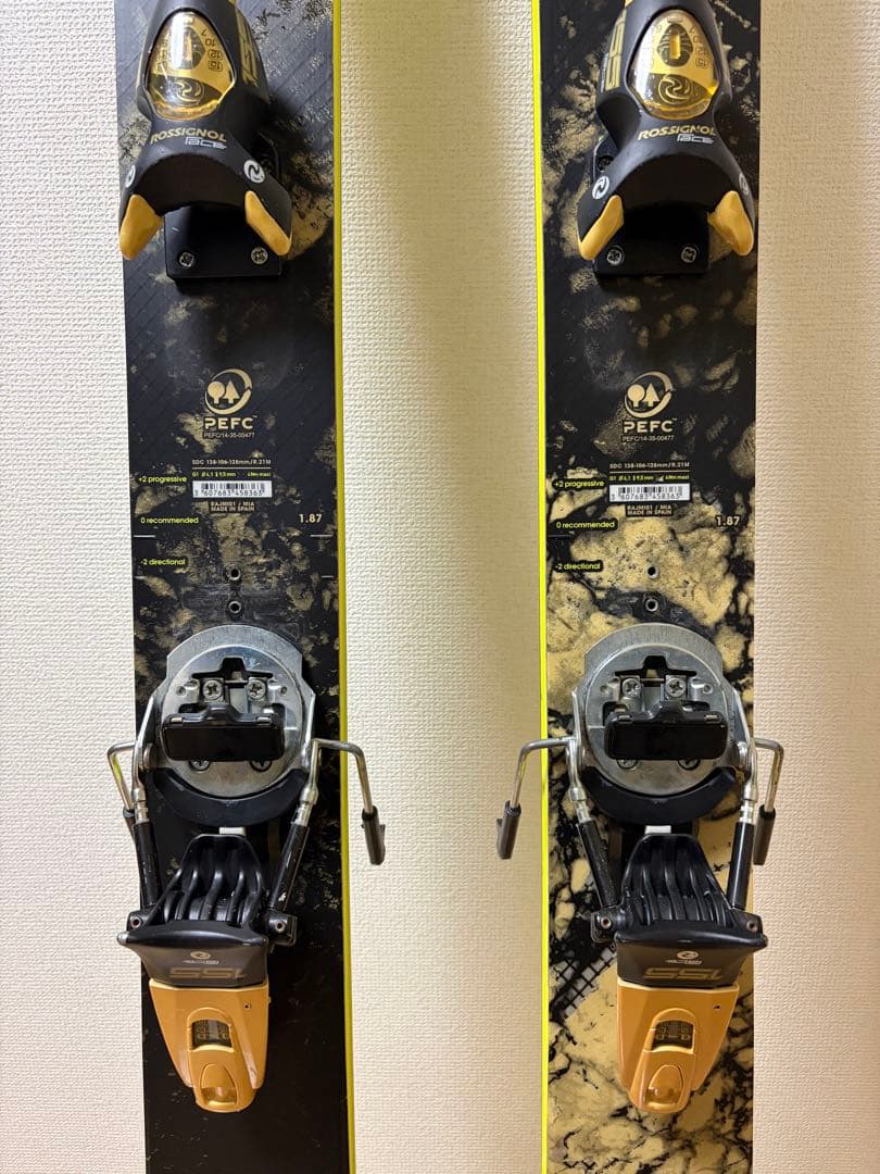 スキー ROSSIGNOL blackops Sender ti 106 187cm
